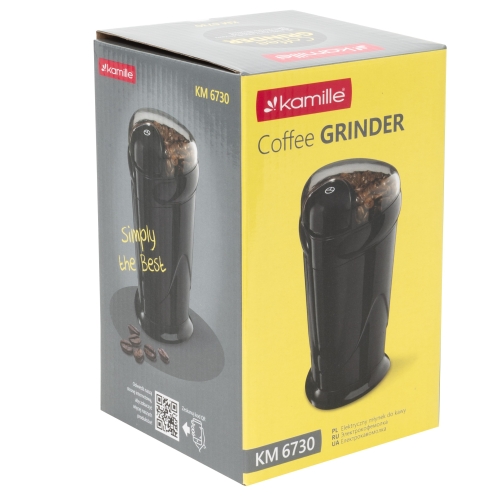 Młynek Kamille do kawy i przypraw elektryczny żarnowy
