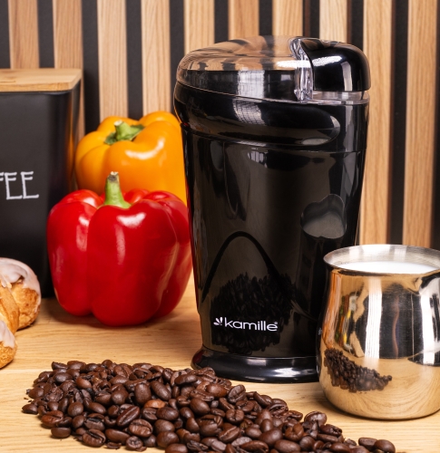 Kuchenny młynek do kawy Kamille żarnowy elektryczny