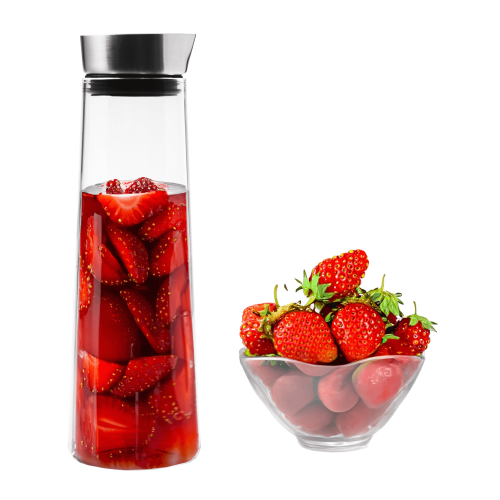 Karafka szklana Kamille 1,2L dzbanek do wody i napojów