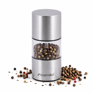 Elektryczny młynek stalowy do przypraw, soli, pieprzu 