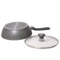 Patelnia wok Kamille 24 cm z powłoką nieprzywierającą