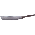 Patelnia do smażenia Kamille 26 cm granitowa z drewnianym uchwytem