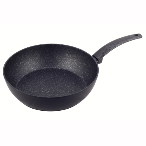 Głęboka patelnia marmurowa Kamille 28 cm do kuchni