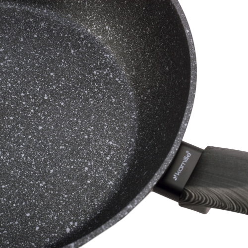 Patelnia do smażenia Kamille 28 cm marmurowa wok