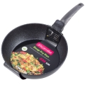 Patelnia marmurowa wok Kamille 28 cm głęboka do smażenia