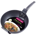 Patelnia marmurowa wok Kamille 24 cm głęboka do smażenia