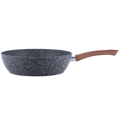 Głęboka patelnia granitowa 28 cm Kamille do smażenia
