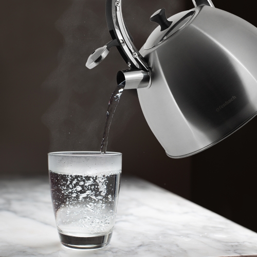 Stalowy czajnik tradycyjny 4,5L