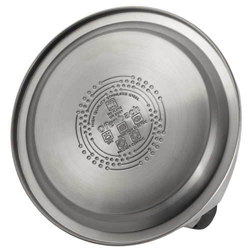 Stalowy czajnik tradycyjny z gwizdkiem na gaz indukcje