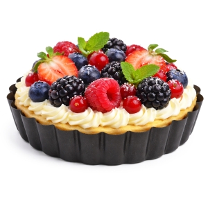 Forma do pieczenia tarty 12 cm z wyjmowanym dnem Kamille