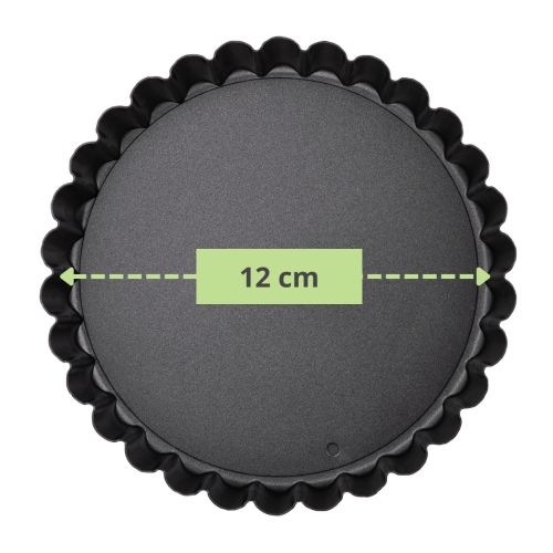 forma na tartę 12 cm karbowana