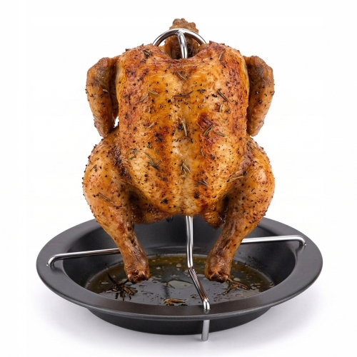 stojak do pieczenia całego kurczaka BBQ