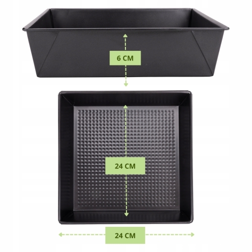 blacha do pieczenia 24x24 cm non stick Kamille