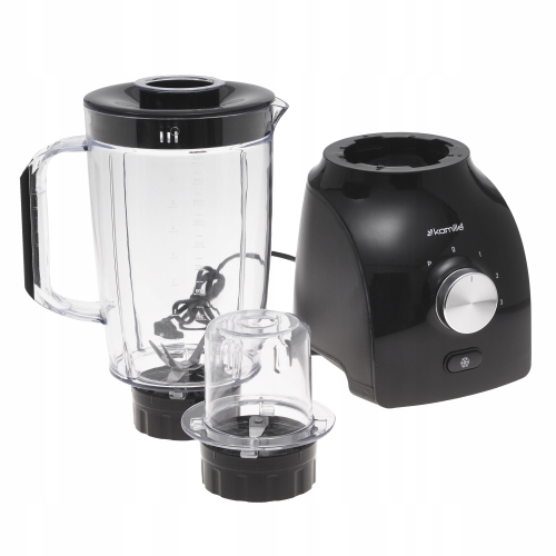 mikser kielichowy Kamille 2w1 blender do koktajli z młynkiem do kawy