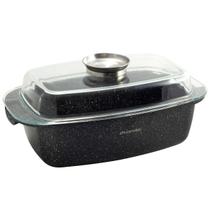 Solidna brytfanna, gęsiarka, garnek do duszenia z aromatyzerem 5,5L