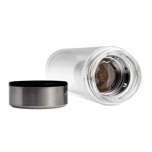 butelka z zaparzaczem 450 ml Kamille szkło borokrzemowe z filtrem