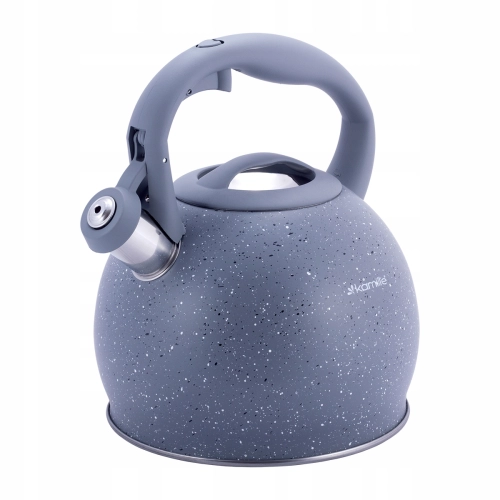 czajnik tradycyjny z gwizdkiem 3L Kamille stal nierdzewna szczelny