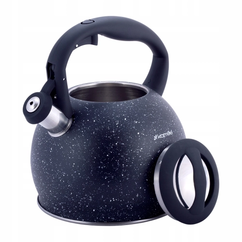 czajnik tradycyjny 3L Kamille stal nierdzewna z gwizdkiem