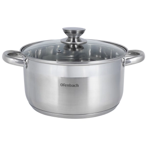 Garnek z pokrywką 5,0 L indukcja gaz Ofenbach