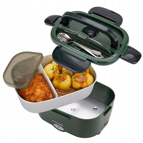 pojemnik obiadowy elektryczny 1,5L Kamille szczelny z uchwytem