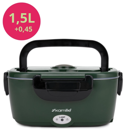 lunchbox Kamille 1,5L elektryczny termos obiadowy do pracy