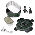 lunchbox elektryczny Kamille 1500 ml podgrzewany do pracy