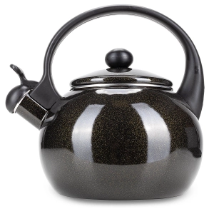 Czajnik imbryk emaliowany z gwizdkiem automat 2,2 L