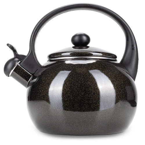 czajnik emaliowany 2,2 L Kamille z gwizdkiem automat na gaz indukcję