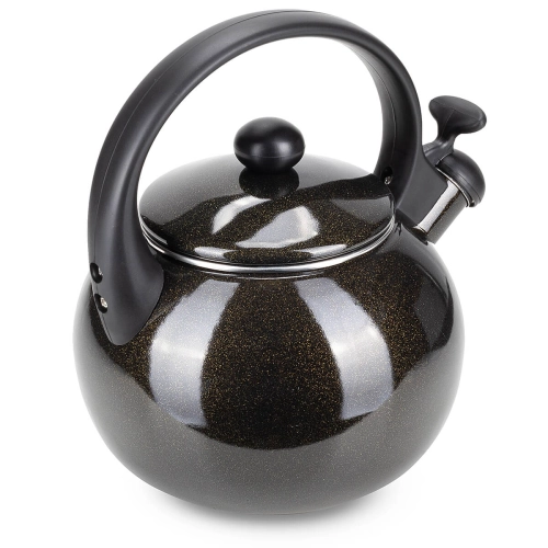 czajnik emaliowany Kamille 2,2L retro z gwizdkiem na kuchenkę