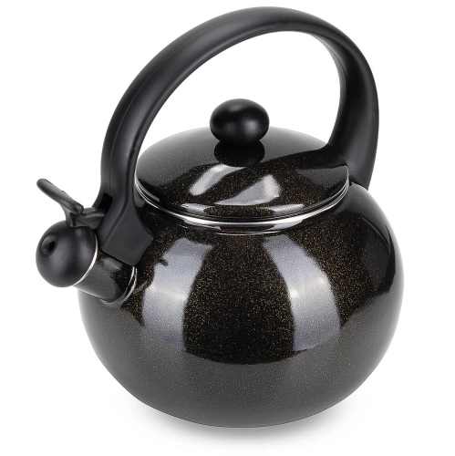 czajnik imbryk 2,2 L Kamille emaliowany z automatycznym gwizdkiem