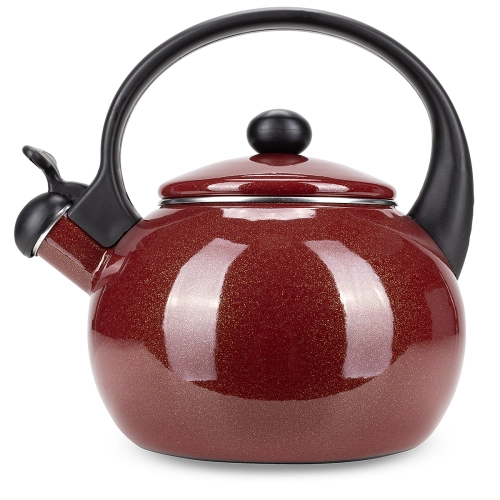 czajnik emaliowany 2,2L Kamille z gwizdkiem automat na gaz indukcję