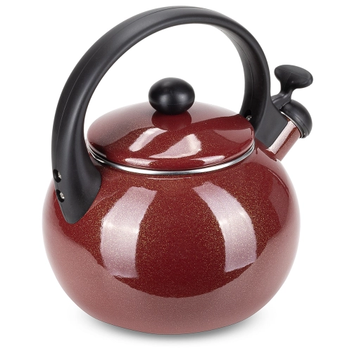 czajnik 2,2L Kamille emaliowany z gwizdkiem automat stalowy