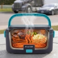 lunchbox elektryczny 1,5L Kamille podgrzewany 12V 230V z torbą
