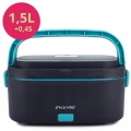 lunch box podgrzewany Kamille 1,5L z torbą termiczną i sztućcami