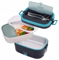 lunchbox Kamille 1,5L elektryczny podgrzewany do pracy z torbą