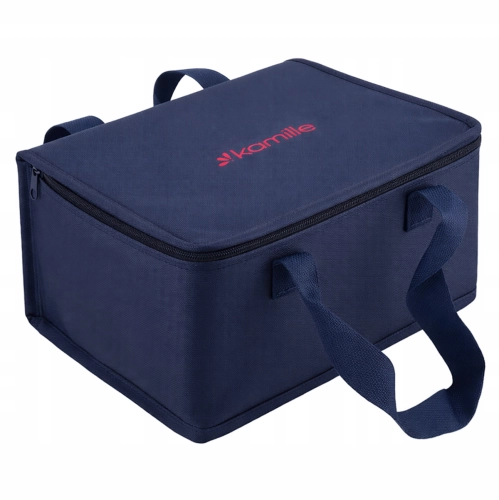 termos obiadowy elektryczny Kamille 1,5L z torbą 12V 230V