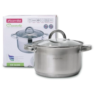 Garnek ze stali nierdzewnej 3,9L z pokrywką