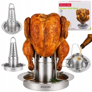 Stojak uchwyt do pieczenia całego kurczaka Kamille