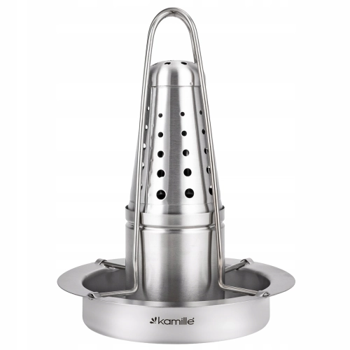 ruszt do pieczenia całego kurczaka Kamille stalowy non stick
