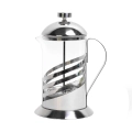 french press szklany 600 ml Kamille ze stalowym sitkiem