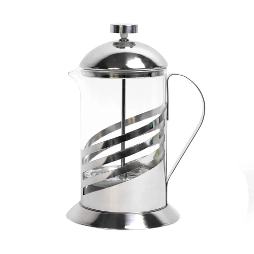 french press szklany 1L Kamille ze stalowym sitkiem