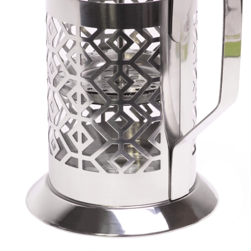 mały french press Kamille 350 ml szklany ze stalowym filtrem