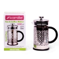french press XL 1000 ml Kamille KM0774XL z czarną rączką