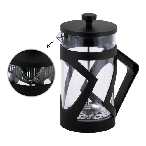 designerski zaparzacz tłokowy 600 ml Kamille do kawy i herbaty