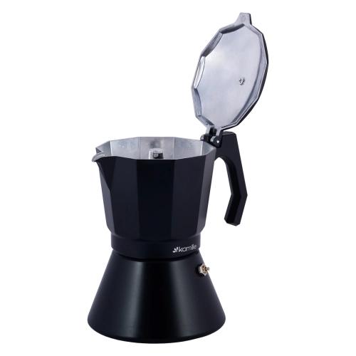 duża kawiarka do kawy espresso Kamille 450 ml 9 filiżanek