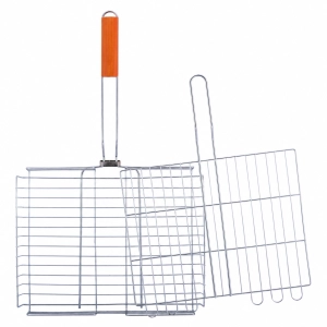 Ruszt do grillowania mięsa, ryb, warzyw z bokami 36cm
