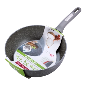 Patelnia głęboka wok granitowa 28cm