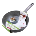 Patelnia głęboka wok granitowa 30 cm indukcja Kamille
