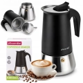 kawiarka ciśnieniowa do kawy 450 ml stalowy zaparzacz do espresso Kamille