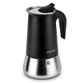 stalowa kawiarka 450 ml do przygotowania aromatycznej kawy espresso